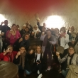 Com um genial grupo do Brasil - do Mato Grosso do Sul na f�brica da cerveja de Pilsner Urquell na cidade de Pilsen que � a cidade europea da cultura do 2015!, 27 do abril de 2015