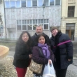 El 24 de febrero de 2017 en Karlovy Vary con una mixta familia de Espa�a compuesta por el padre asturiano, la madre de origen mexicano y su hija de origen chino.
