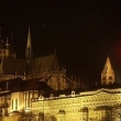 El Coraz�n luminoso de Wenceslao Havel instalado por su deseo en la Bas�lica de San Jorge en el Castillo de Praga en el a�o 2002, a mis 16 a�os cuando por fin volv� a estudiar a Praga, tambi�n el castellano, a mi secundaria del turismo.
