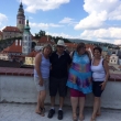 En �esk� Krumlov el 24 / 7 / 2014, una ciudad muy pintoresca al sur de Bohemia UNESCO
