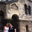 Con Blanca, esposa de Fernando, en el Barrio Judío de Praga 5 / 7 / 2014