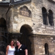 Con Blanca, esposa de Fernando, en el Barrio Jud�o de Praga 5 / 7 / 2014