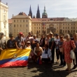 Nuestros grupos: Fel�z grupo de Ecuador el 31 de julio de 2017 en el Castillo de Praga